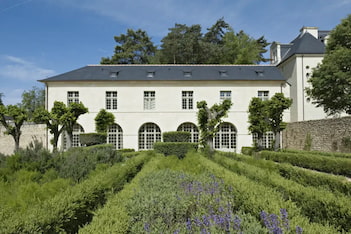 Abbaye de Fontevraud - Extérieur - Lavandes