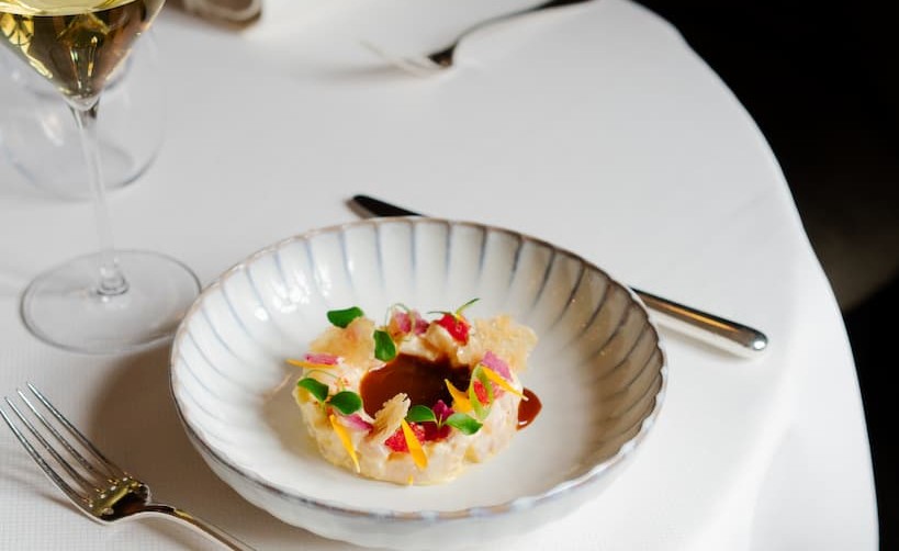 Hostellerie Briqueterie & Spa - plat gastronomique