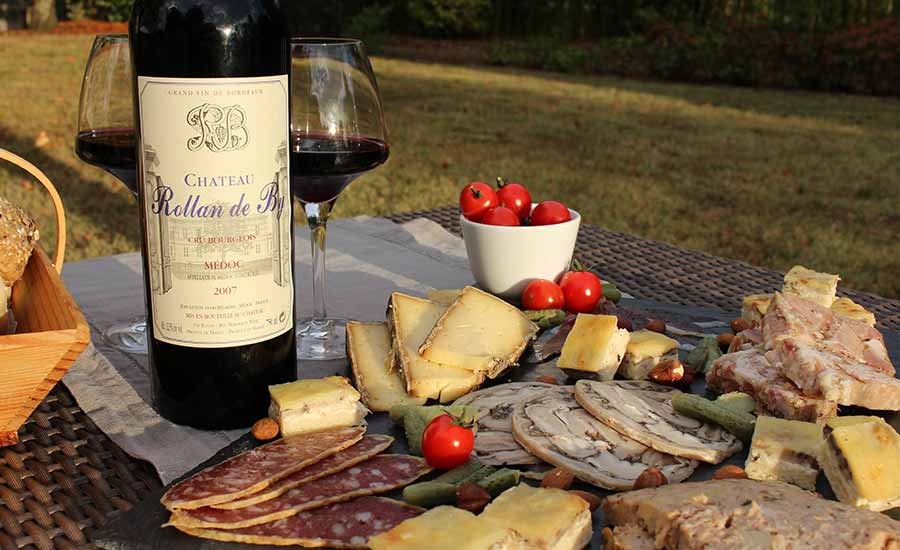 Domaine Rollan de By - Planche de dégustation